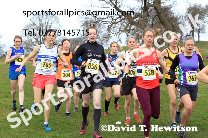 Senior Womens 2023 NEHL, Alnwick, Northumberland. Photo: David T. Hewitson/Sports for All Pics